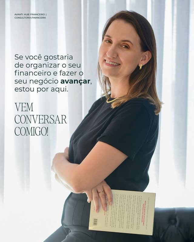 Gabriela Moser, consultora financeira com mais de 20 anos de experiência